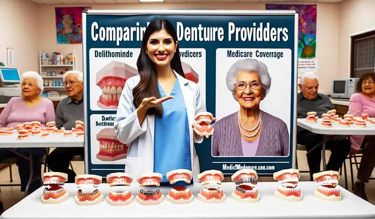 Medicare dentures: A comparison of providers