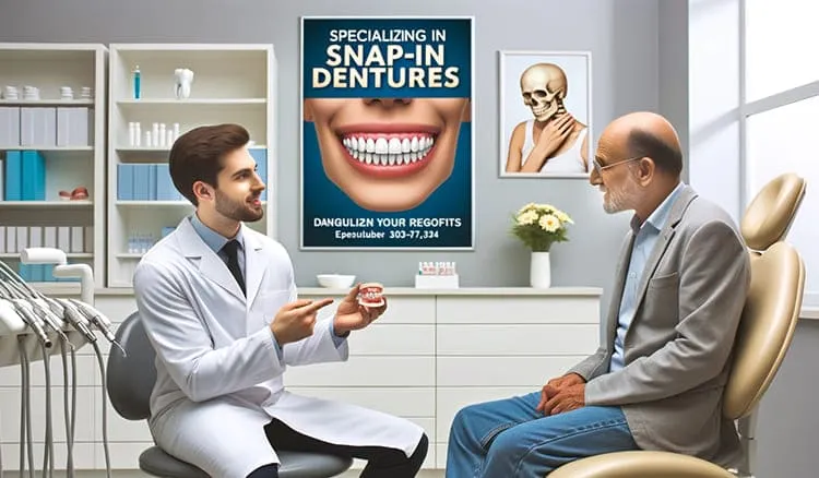 Snap-In Dentures Near Me: Find a Dentist