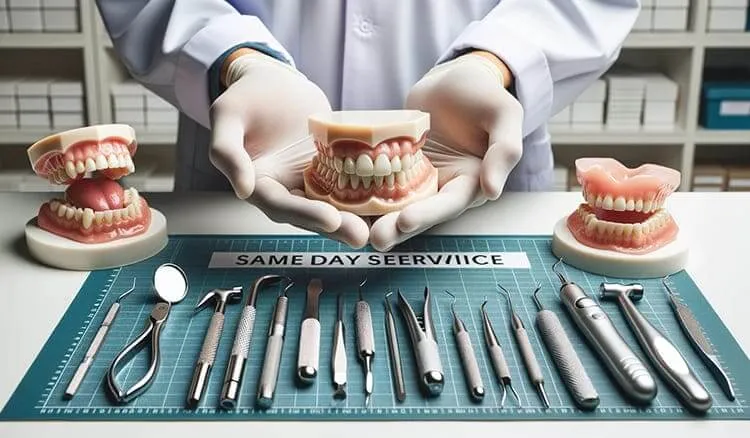 Same Day Snap-In Dentures