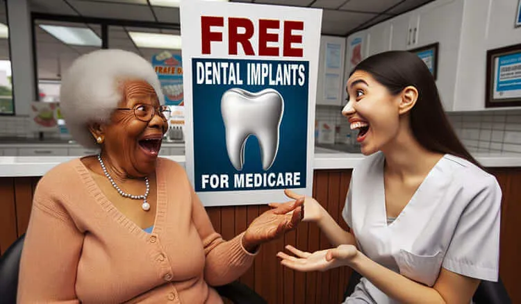 Free Dental Implants for Seniors on Medicare